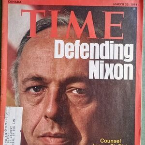 Canada TIME Magazine March 25, 1974 Vintage Adds Very Good Condition